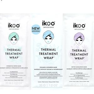 3- ikoo COLOR PROTECT & REPAIR THERMAL TREATMENT WRAPS